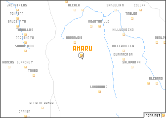 map of Amaru