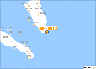 map of Amarwatu