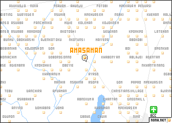 map of Amasaman