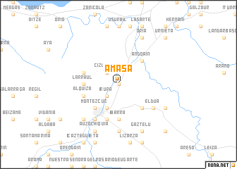 map of Amasa