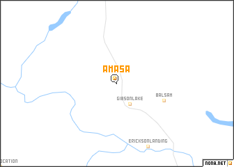 map of Amasa