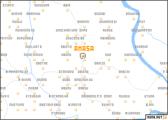 map of Amasa