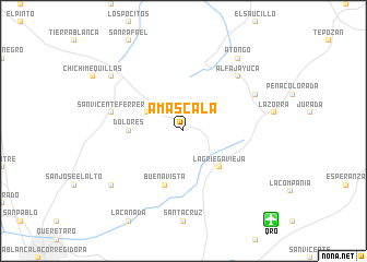 map of Amascala