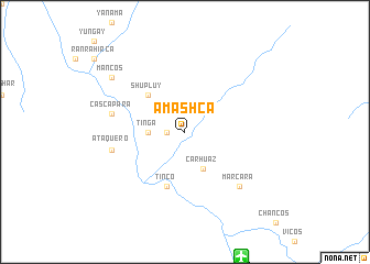 map of Amashca