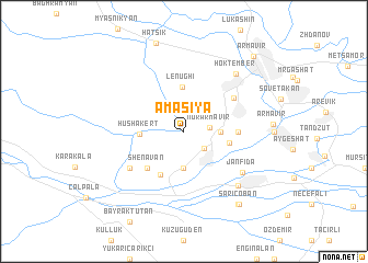 map of Amasiya