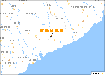 map of Amassangan