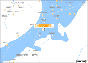 map of Amassaral