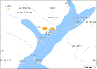 map of Amassé