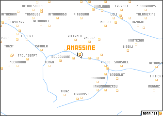 map of Amassine