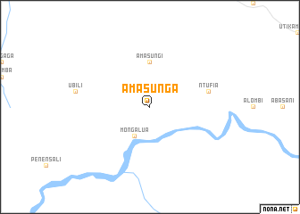 map of Amasunga