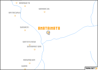 map of Amataima-ta
