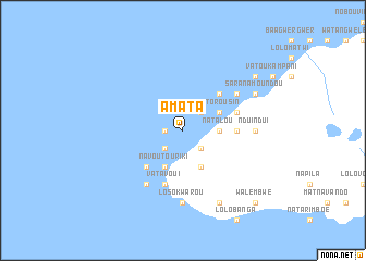 map of Amata