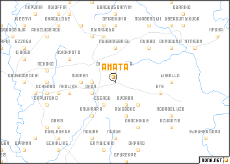 map of Amata