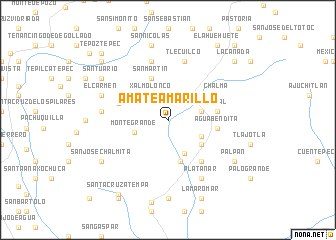 map of Amate Amarillo