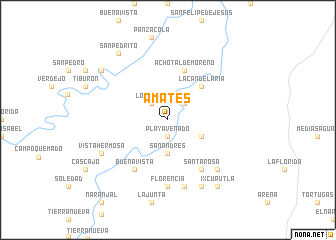 map of Amates
