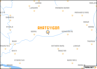 map of Amatgyigon