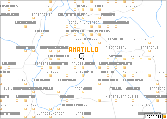 map of Amatillo