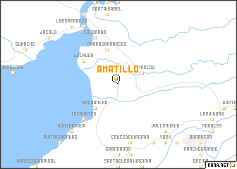 map of Amatillo