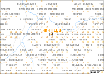 map of Amatillo