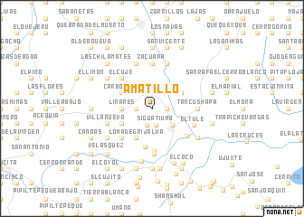 map of Amatillo