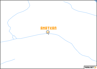 map of Amatkan