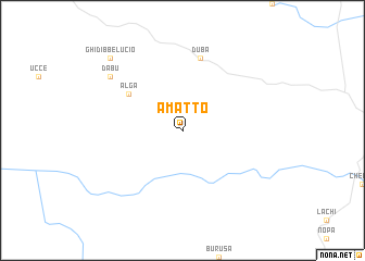 map of Amatto