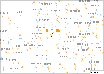 map of Amayane