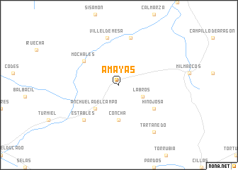 map of Amayas