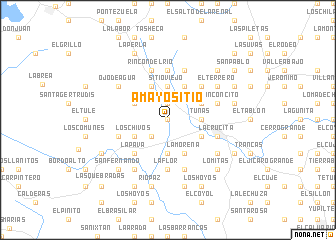 map of Amayo Sitio