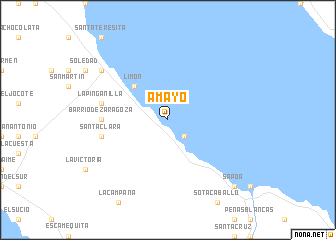 map of Amayo