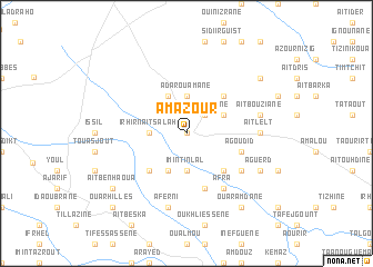 map of Amazour