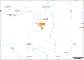 map of Ama