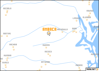 map of Ambaça