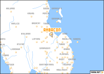 map of Ambacon