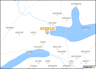 map of Am Badaï