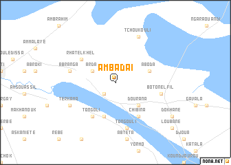 map of Am Badaï