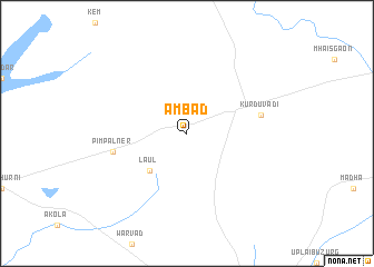 map of Āmbād