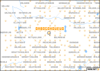 map of Ambagahawewa