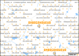 map of Ambagahawewa