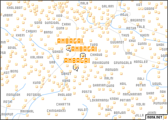 map of Ambagai