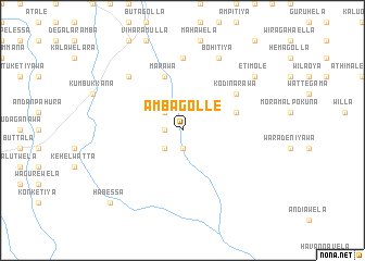 map of Ambagolle