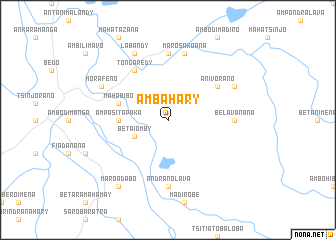 map of Ambahary