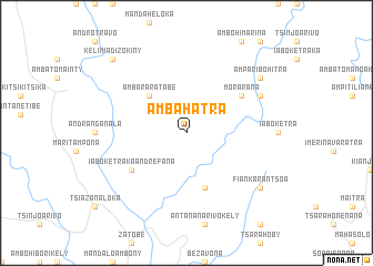 map of Ambahatra