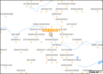 map of Ambahihy