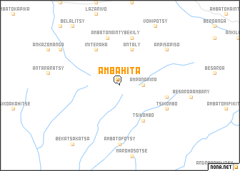 map of Ambahita