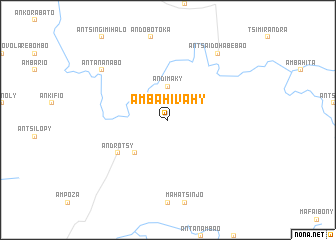 map of Ambahivahy