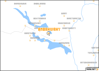 map of Ambahivahy