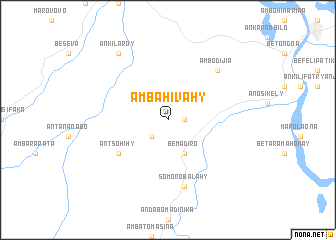 map of Ambahivahy