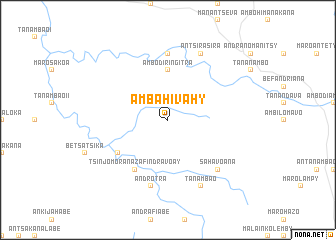 map of Ambahivahy