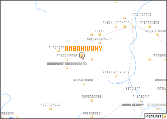 map of Ambahivahy